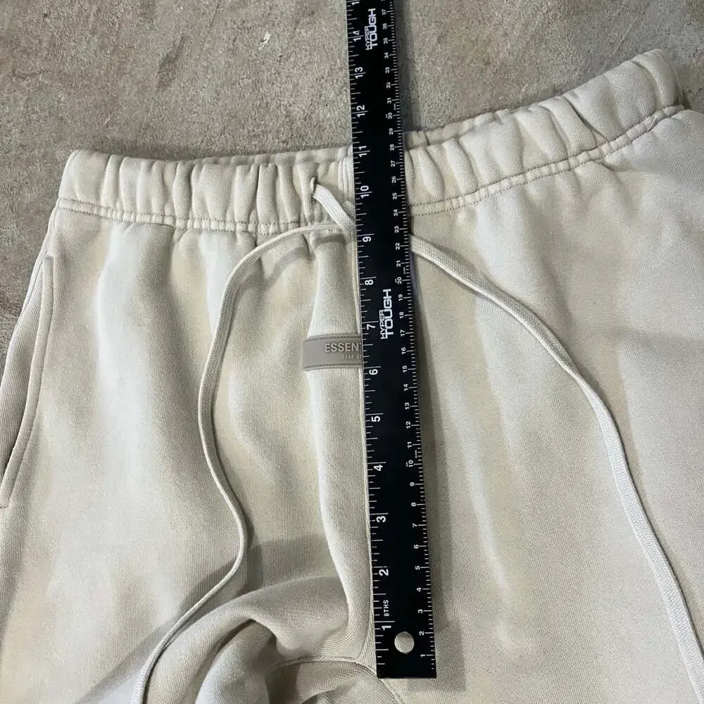 Fear of God ESSENTIALS Fleece Sweatpants in Light Bone/Oatmeal sz Small